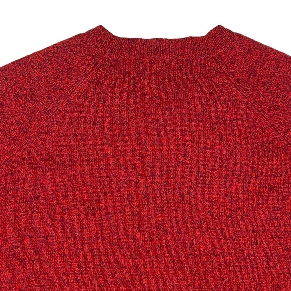 Pendleton Park City Pullover Lambswool Cherry Red… - image 6